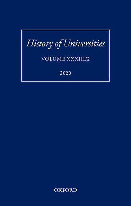 History of Universities Series - History of Universities Vol ... - cover