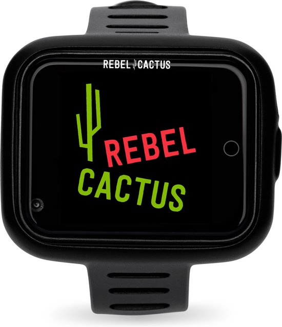 Rebel Cactus Bold Black - Montre connectée pour Kids - Meilleur traceur GPS  des... | bol
