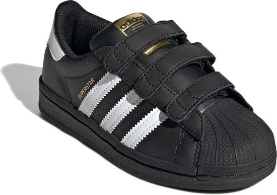 Adidas Superstar Cf C Lage sneakers - Leren Sneaker - Meisjes - Zwart - Maat  32 | bol.com
