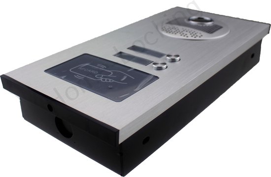 Home-Locking videofoon met 2 binnen panelen en elektro box 12VDC voor aansluiting elektrisch slot.DT-1475-1E-2 van Home-Locking — afbeelding 5