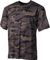 MFH - T-shirt US - manches courtes - Camouflage de combat - 170 g / m² - TAILLE XL