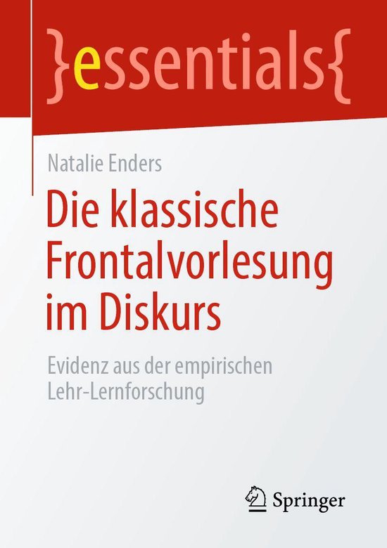 Psychology (German Language) - Die klassische Frontalvorlesu ... - cover