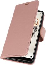 Wallet Cases Hoesje voor Huawei P20 Pro Roze