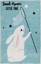 Hartverwarmend kinderkamer vloerkleed Bunny - 90x130 cm