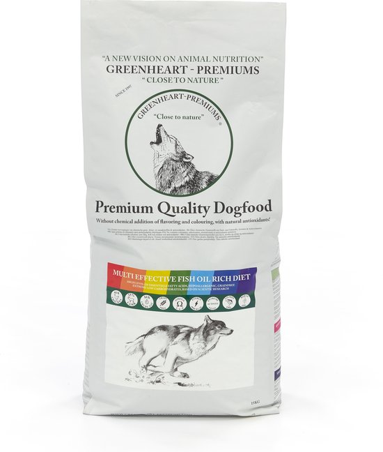 Greenheart Multi Effective Fish Oil Rich Diet 15kg hondenvoeding