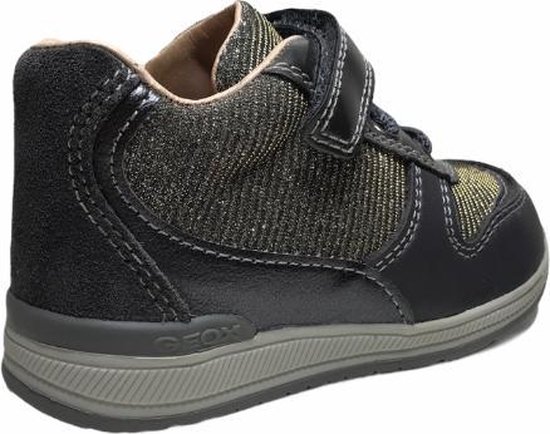 Geox velcro elastiek glitter/lederen sneakers Rishon Grijs mt 18 | bol.com
