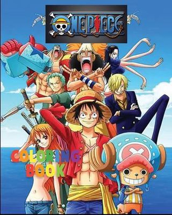Bol Com One Piece Coloring Book Anime Stuff Boeken