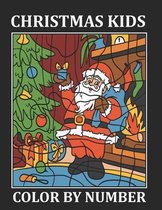 Christmas Kids Color By Number