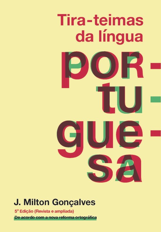 Tira-teimas da língua portuguesa - cover