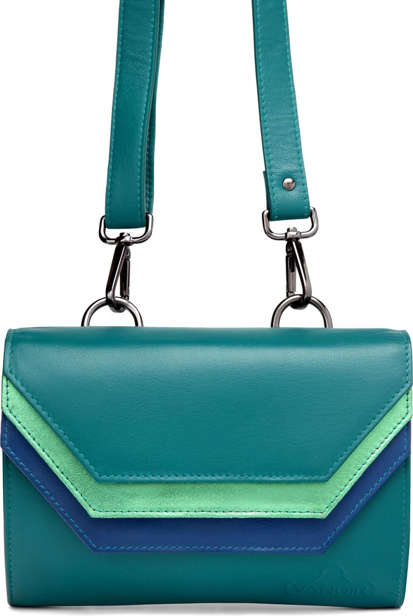VANOIR PLENTY tas aqua/cobaltblauw