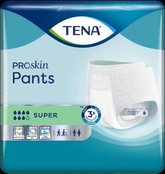 Tena ProSkin Pants Super Extra Large - 12 stuks - TENA
