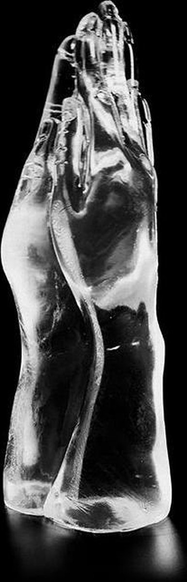 Dark Crystal Fisting Dildo 32 x 9 cm - transparant