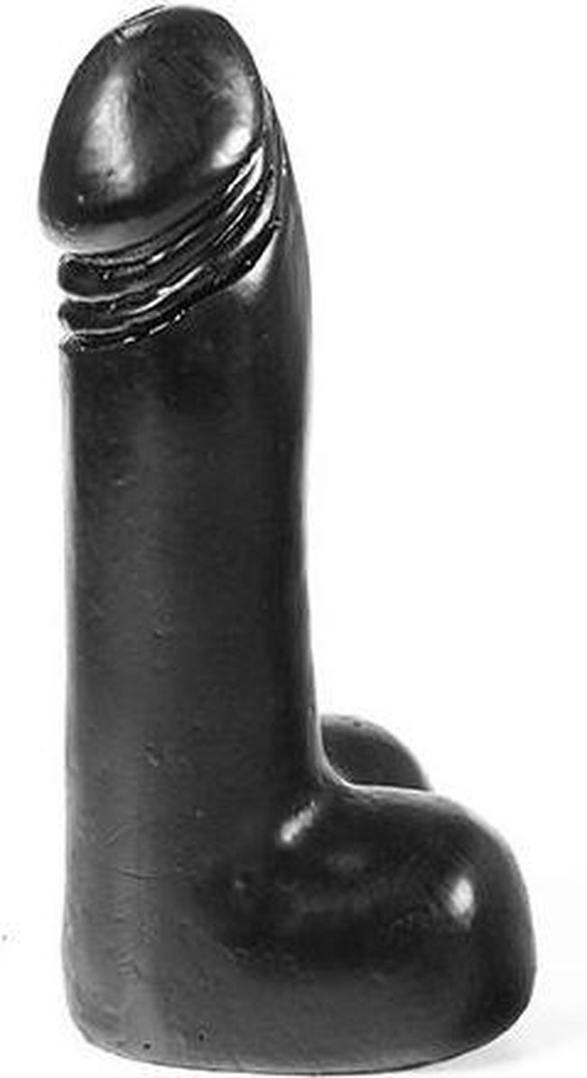 Dark Crystal Dildo 15 x 3,5 cm - zwart