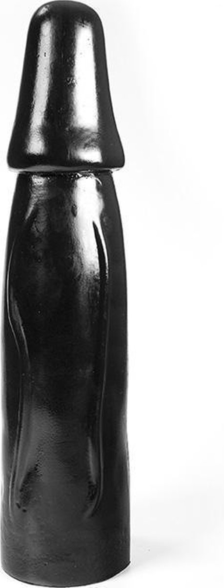 Dark Crystal XXL Anaal Dildo 33 x 8,5 cm - zwart