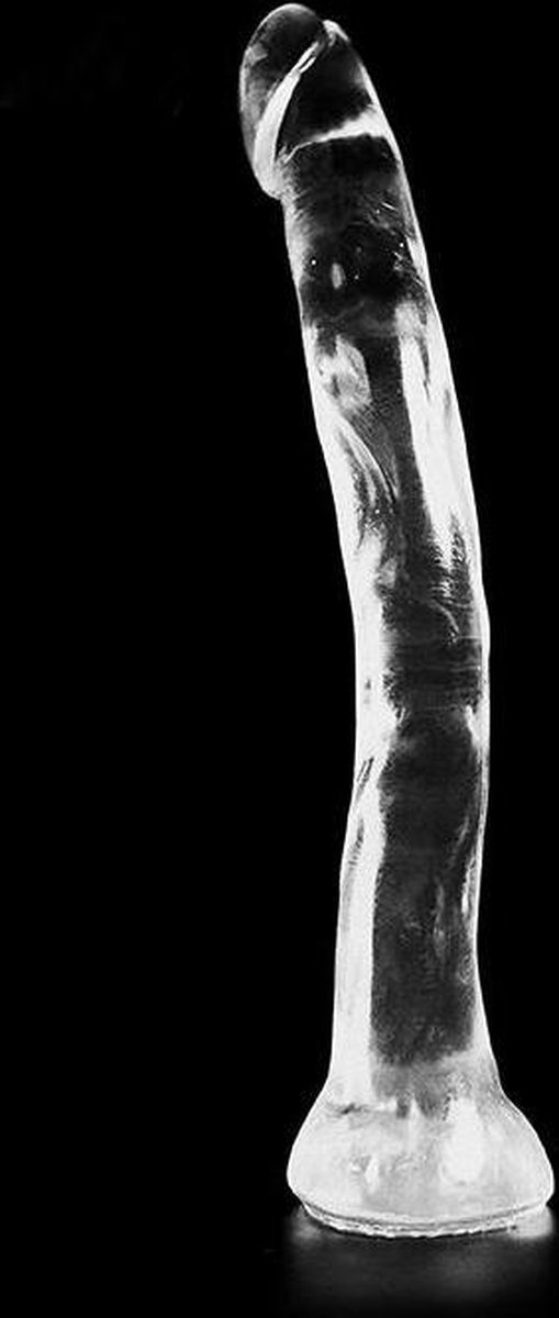 Dark Crystal XXL Dildo 53 x 6 cm - transparant