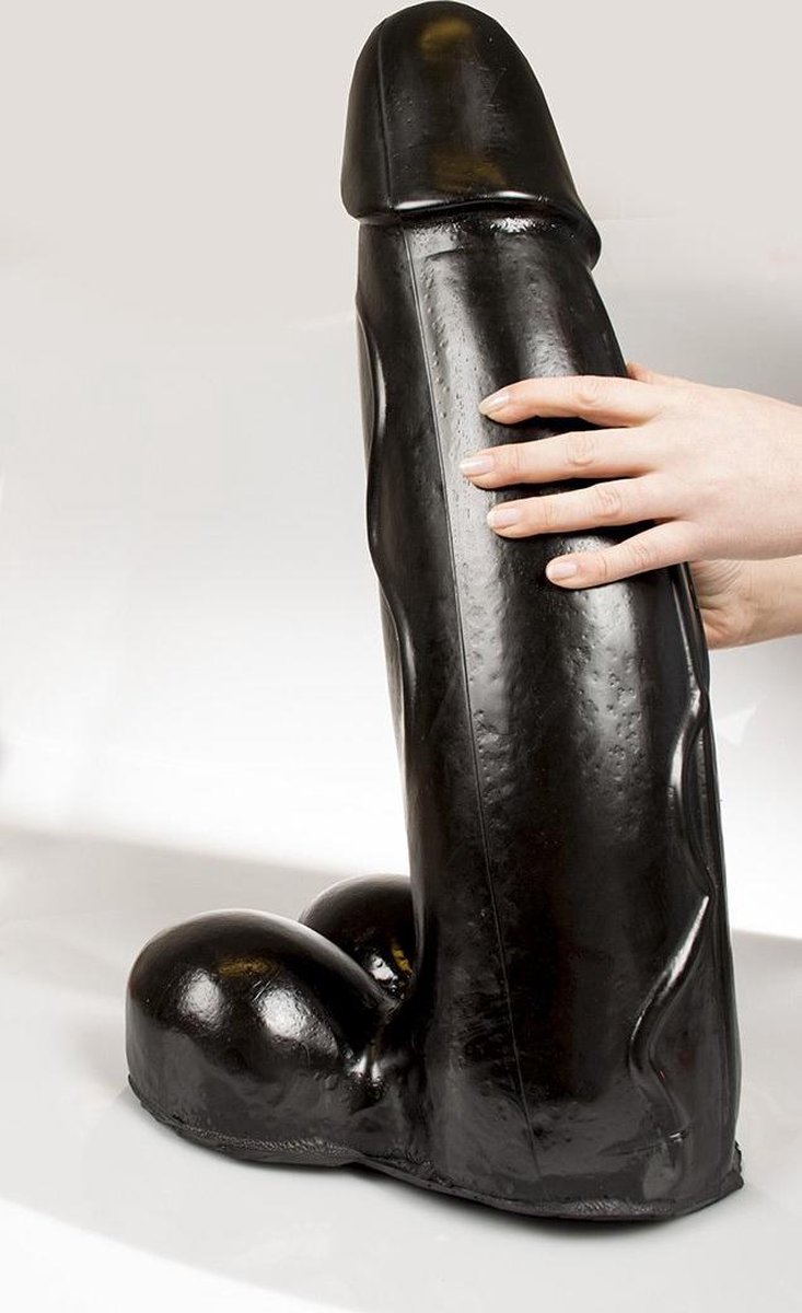 Dark Crystal - Dildo Super Kuba 60 x 14,5 cm - Zwart