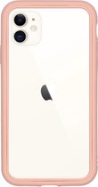 Apple iPhone 11 Hoesje - Rhinoshield - CrashGuard NX Serie - Hard Kunststof Bumper - Blush Pink - Hoesje Geschikt Voor Apple iPhone 11