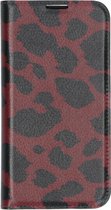 Design Softcase Booktype Samsung Galaxy S10e hoesje - Panter Rood