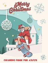 Merry Christmas Coloring Book for Adults