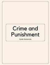 Crime and Punishment by Fyodor Dostoevsky