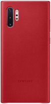 Samsung Galaxy Note 10 Leather Cover Red
