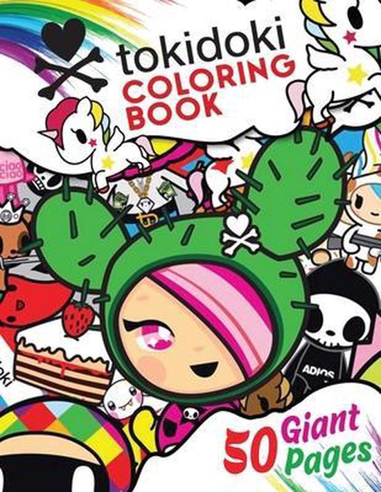 Tokidoki Coloring Book, Alex Bortoluzzi 9798565251210 Boeken