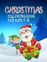 Christmas Coloring Book For Kids 4-8