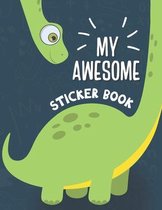 Sticker Albums for Kids- My Awesome Sticker Book