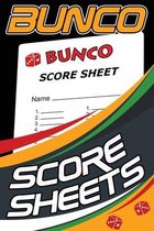 Bunco Score Sheets: 100 Score Keeping for Bunco Game Lovers, 6 x 9 Size, Bunco Score Cards, Bunco Party Supplies
