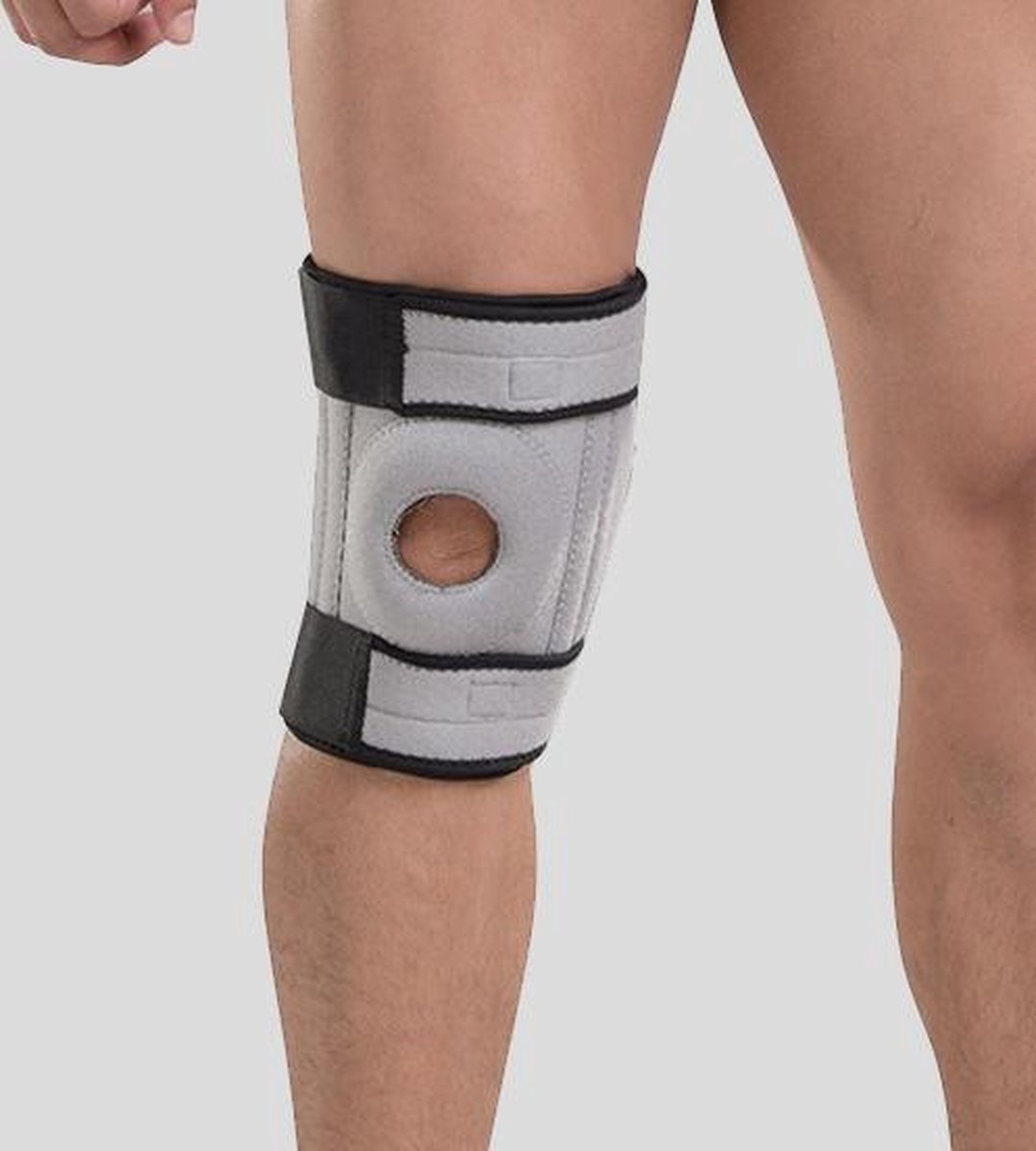 Pro-Care Kniebrace - Neopreen - Orthopedisch - 2 spring support - Universeel - Pijn verlichtend - Zwart