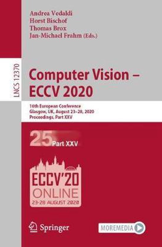 Computer Vision ECCV 2020 - cover