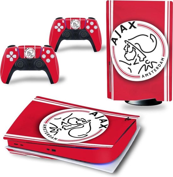 PS5 skin Ajax Amsterdam - PS5 Disk | Playstation 5 sticker | 1 console en 2  controller... | bol.com