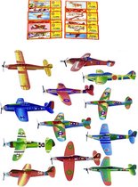 FOAM zweefvliegtuigje flying gliders speelgoed 10 stuks