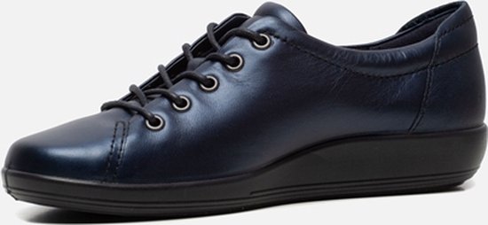 Ecco Soft 2.0 sneakers blauw - Maat 36 | bol.com