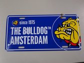 Kentekenplaat The Bulldog Amsterdam