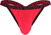 Sukrew | Boston Bubble Thong | Rood | Maat M | Heren string | Mannen String