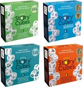 Spellenbundel - Dobbelspel - 4 Stuks - Rory's Story Cubes Actions, Primal, Astro & Original
