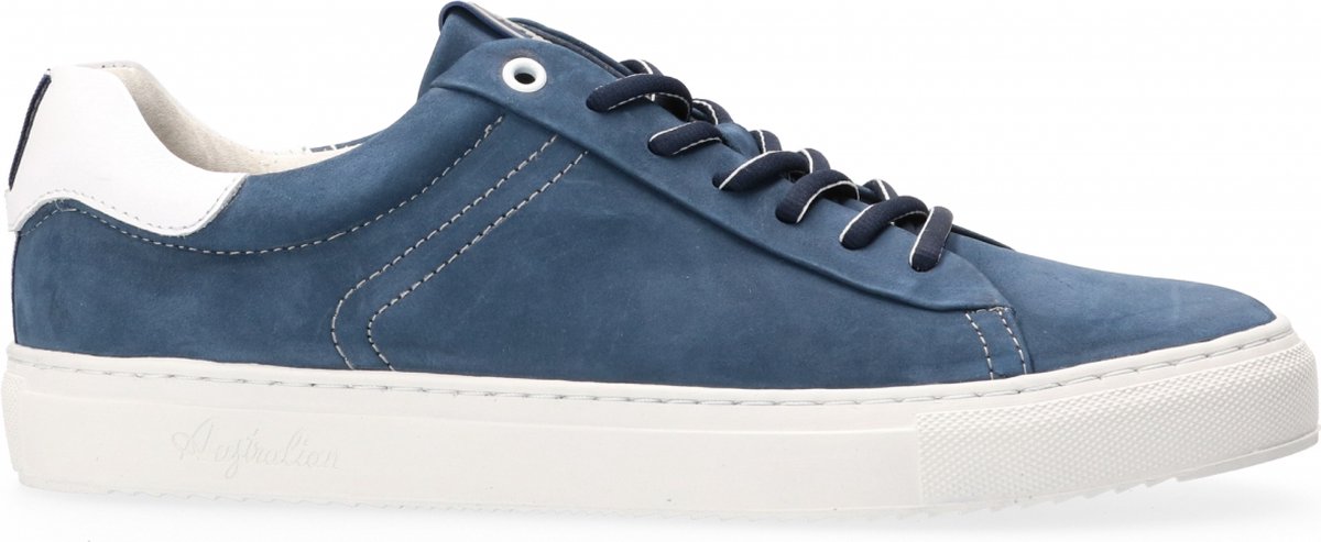 Australian Footwear - Altobelli Sneakers Blauw - Ocean Blue-White - 43