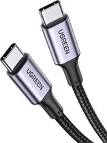 UGREEN USB C naar USB C Kabel (2M) 100W PD, USB Type C Nylon Snel Opladen Data Kabel Compatibel met iPad Pro 2020, MacBook Air 2020/2019, OnePlus 8/ 7Pro, Google Pixel 4/3 enz. B07V7MY46W