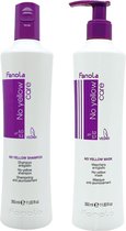 Fanola No Yellow Shampoo + Masker set - 350 ml