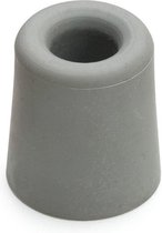 Starx deurbuffer - 25 mm hoog - Rubber - Grijs - incl bevestigingsschroef