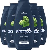 Bol.com Schwarzkopf For Men Shampoo 5x 400ml aanbieding