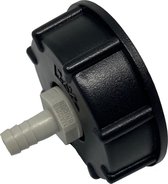 IBC adapter - S60x6 naar 10 mm slangpilaar