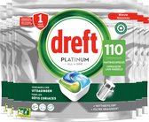 Bol.com Dreft Platinum All In One Vaatwastabletten - Voordeelverpakking 5 x 22 stuks aanbieding