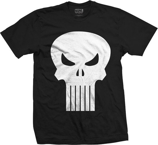 Marvel The Punisher - Punisher Skull Heren T-shirt - 2XL - Zwart
