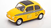 Fiat 500 L - Taxi New York City (Geel) (16 cm) 1/18 Solido - Modelauto - Schaalmodel - Model auto - Miniatuurautos