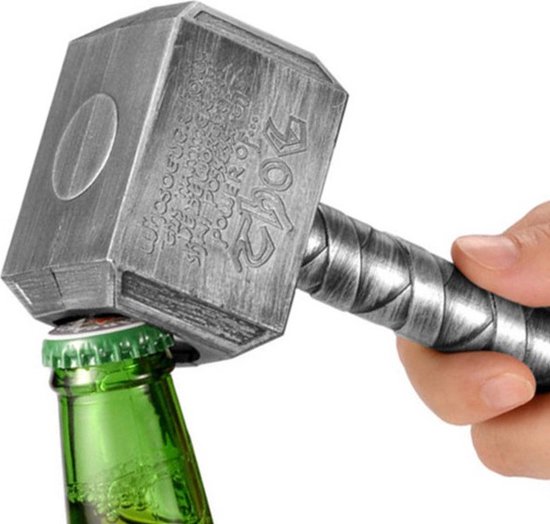 vluchtelingen letterlijk Toelating Thor Hammer Bottle Opener - Thor Odinson Mjolnir hamer flesopener - Asgard  Mjöllnir... | bol.com