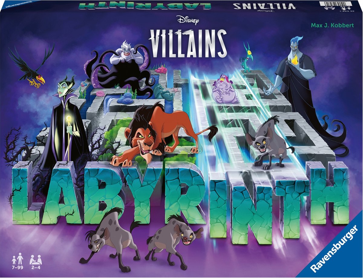 Ravensburger Disney Villains Labyrinth - Bordspel — afbeelding 2