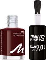 MANHATTAN Cosmetics Nagellak Last & Shine Dangerous Attraction 740, 8 ml