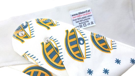 Bandana slab - kwijlslab meisjes - set 6 stuks baby slabbers - BB03 van Fabsworld — afbeelding 4